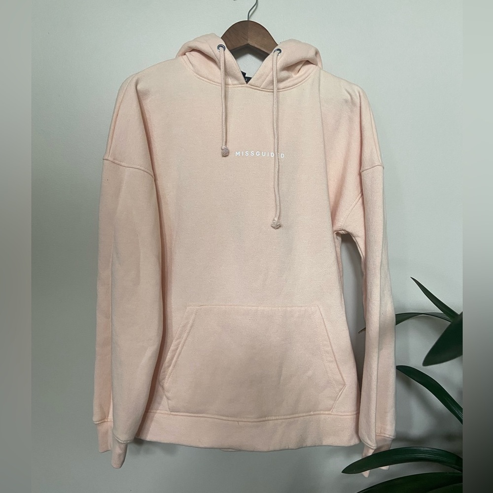 🔸 Missguided 🔸 basic peach hoodie